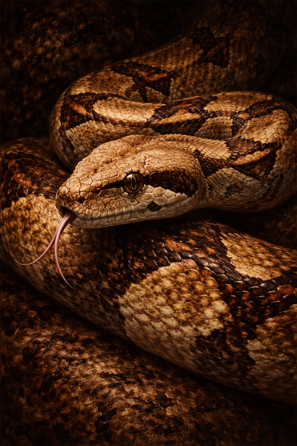 Boa Constrictor portrait