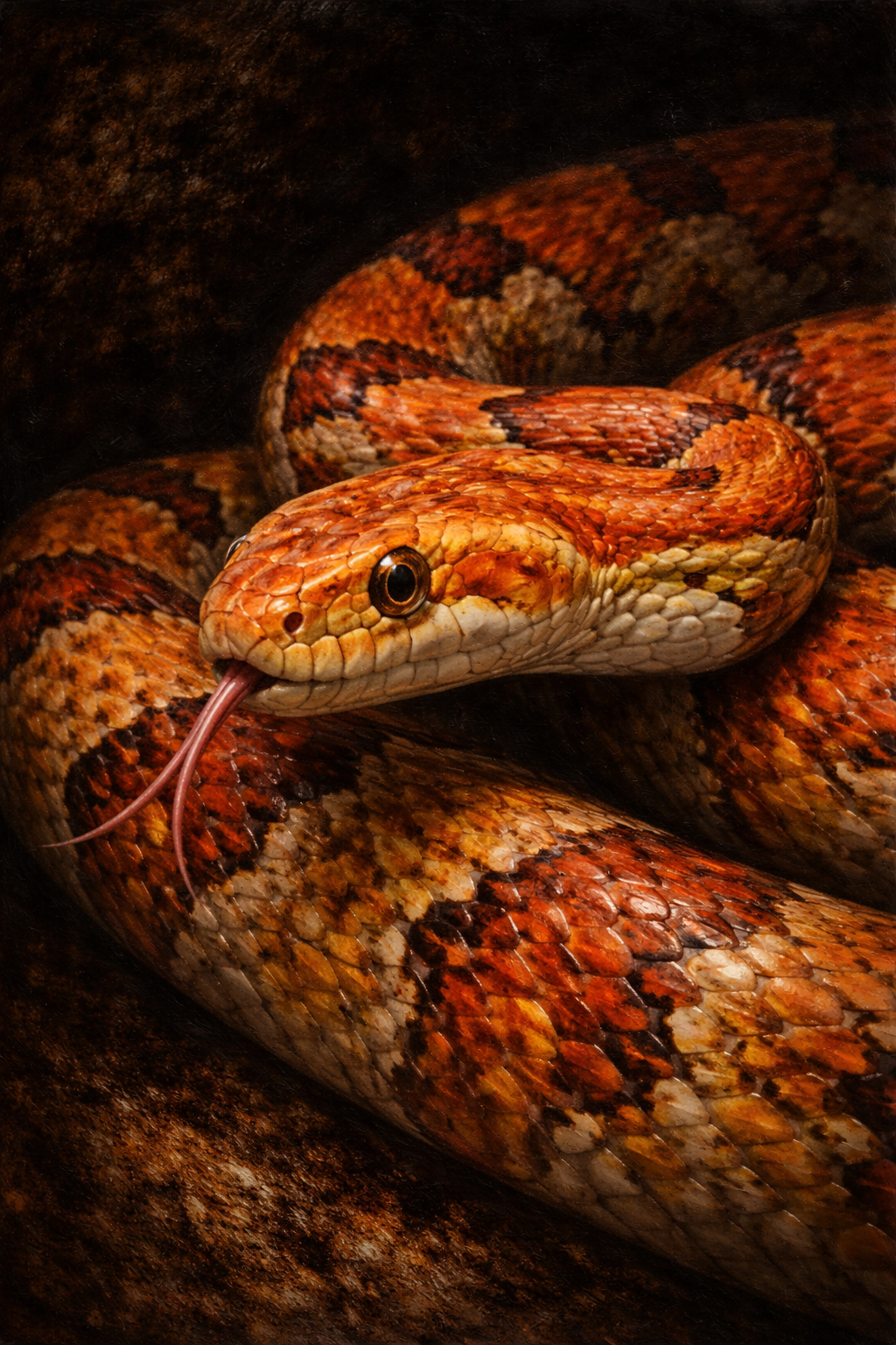 Corn Snake portrait