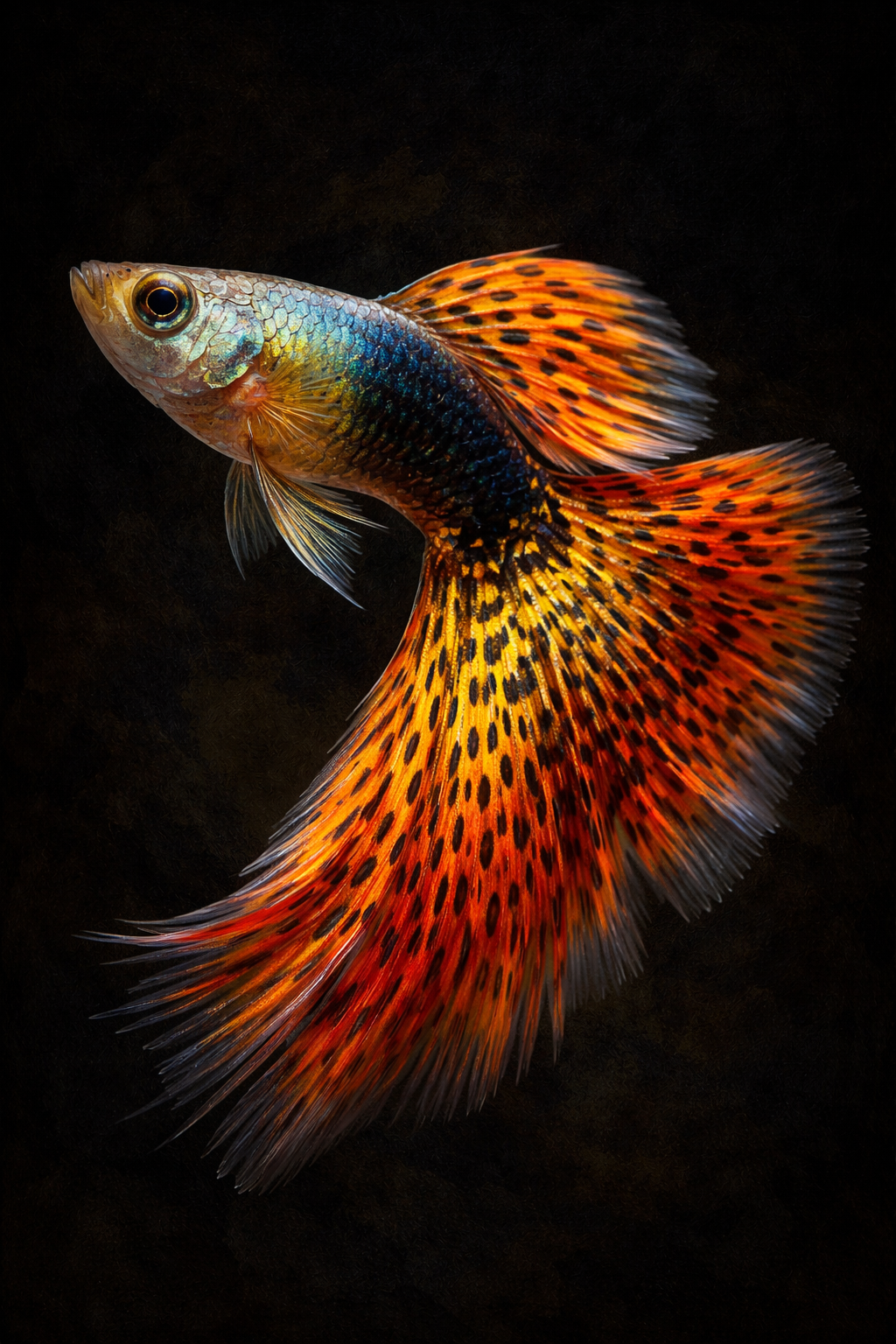 Guppy portrait