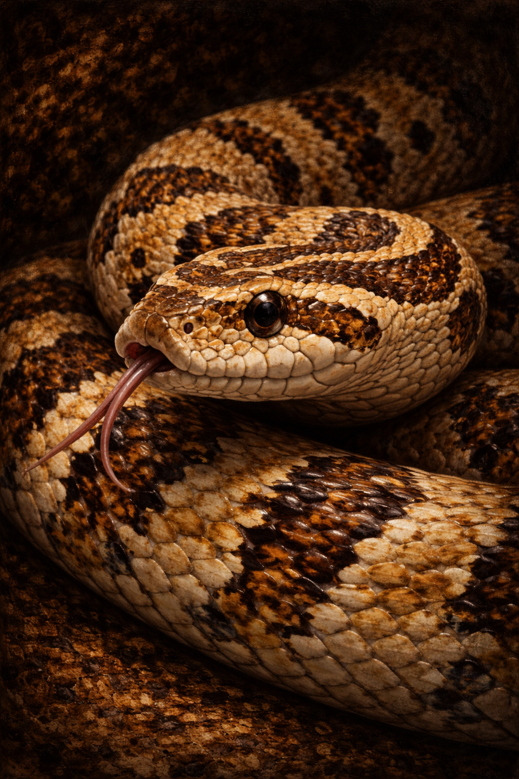 Hognose Snake portrait