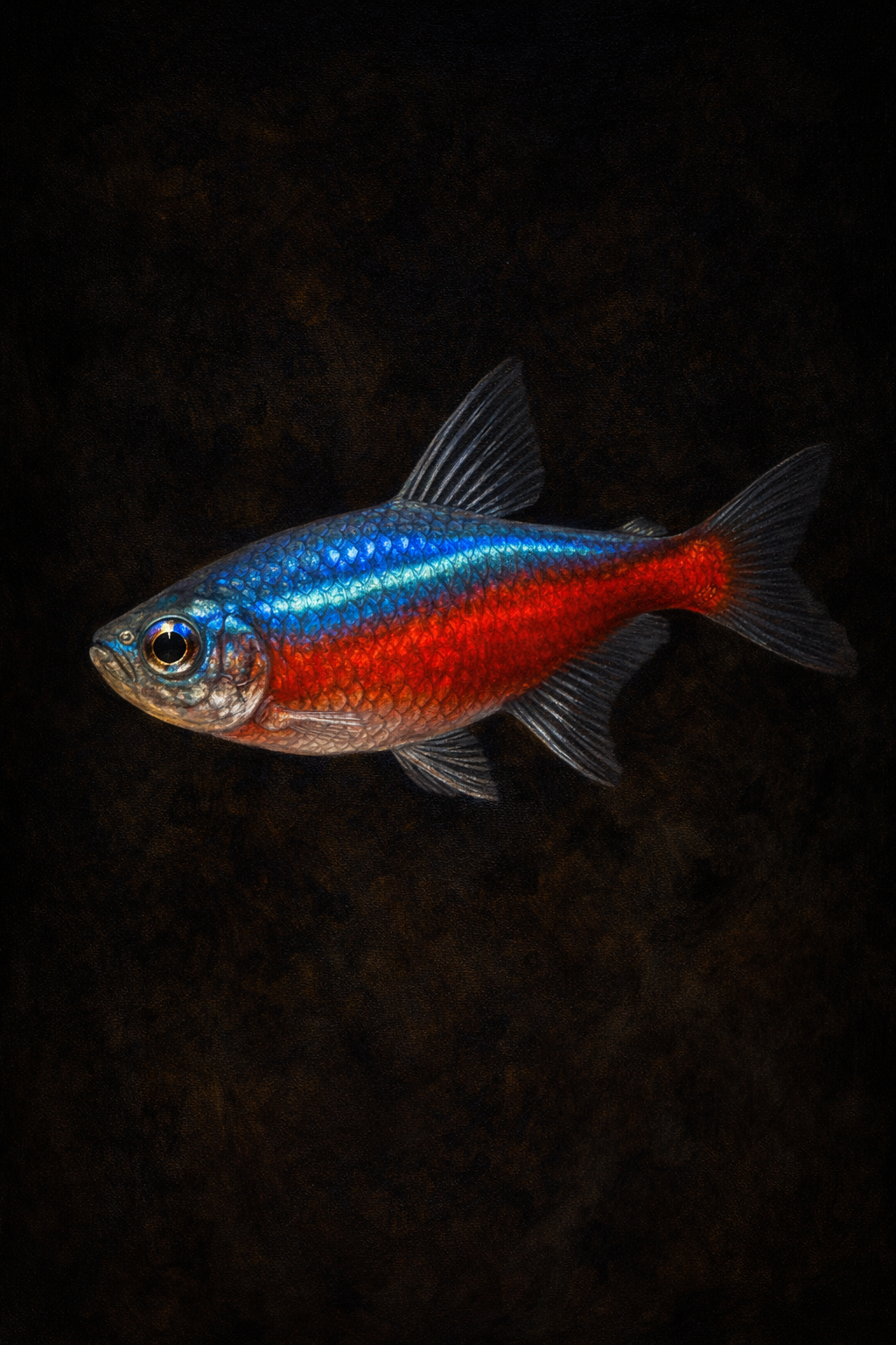 Neon Tetra portrait