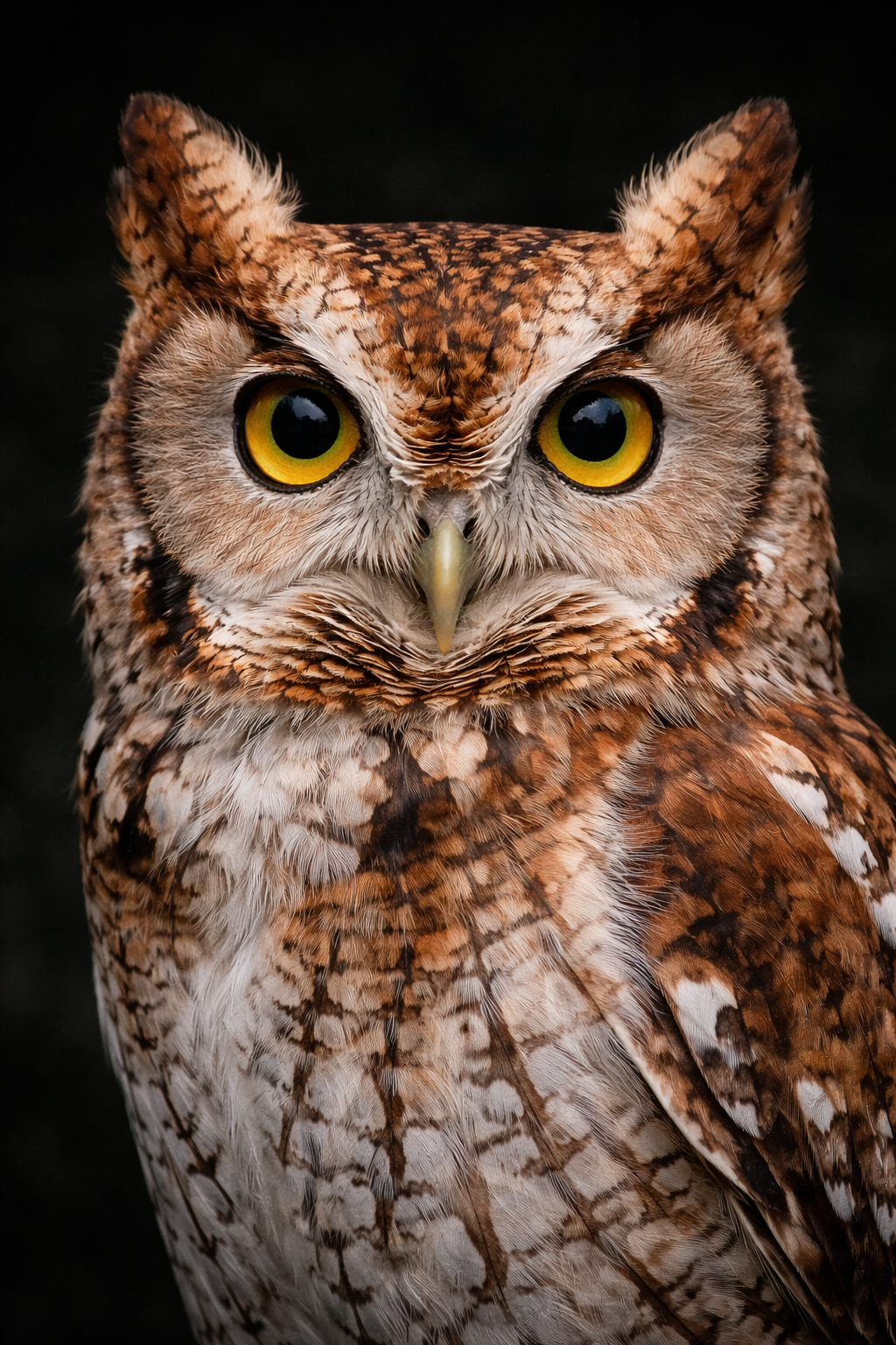 Screech Owl portrait